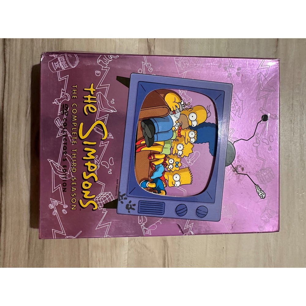 The Simpsons The Complete Third Season DVD 4-Disc Collector Edition Box Set 2003